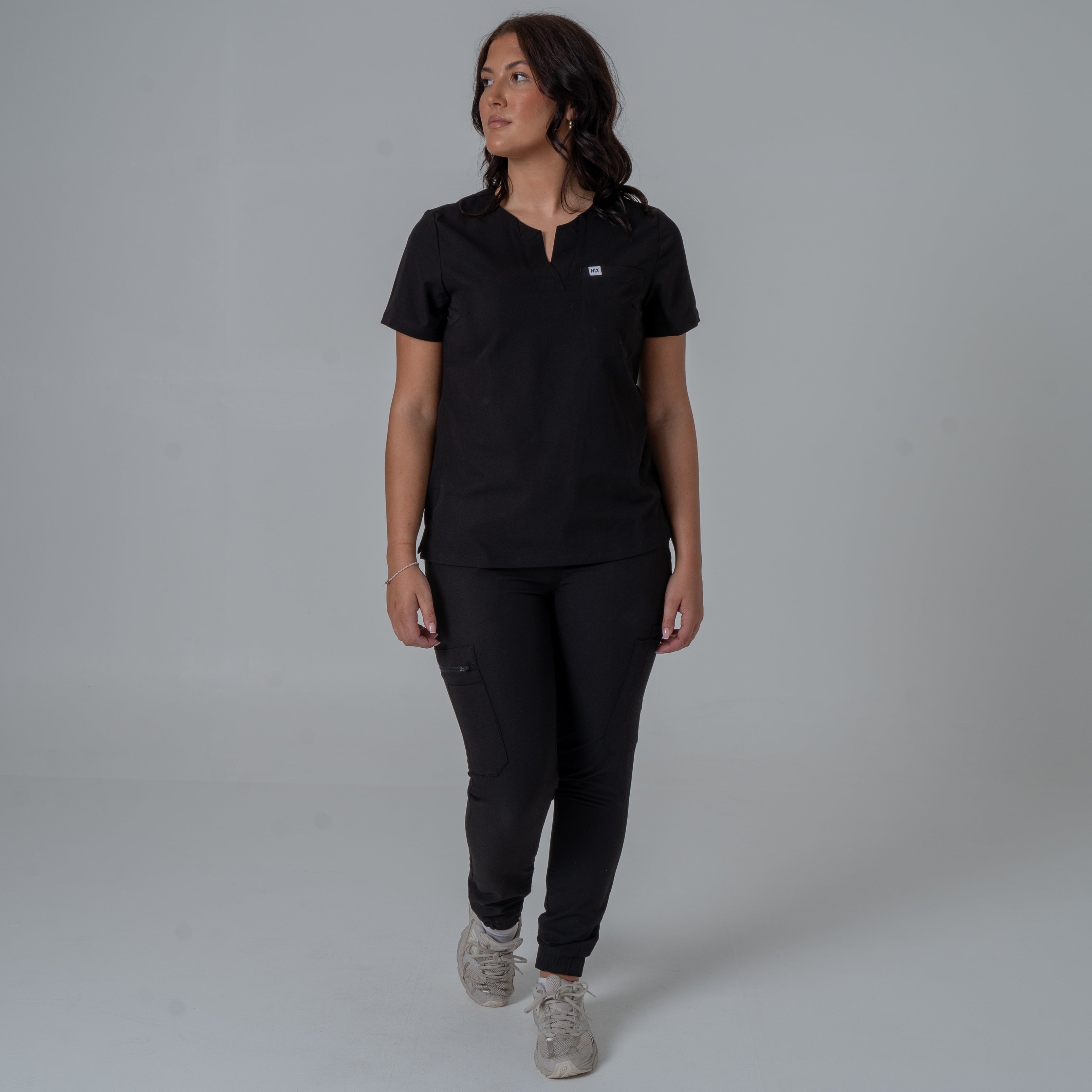 Onyx Scrub Top